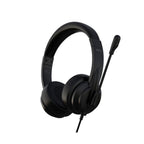Headset USB Office Aplus H373 Driver de 40mm - Preto