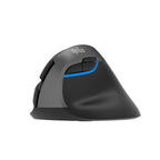 Mouse sem fio Wireless e Bluetooth Ergonomico Aplus Ergos 541 Preto
