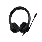 Headset USB Office Aplus H373 Driver de 40mm - Preto