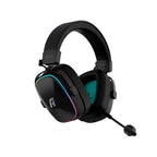 Headset Gamer Sem fio  Aplus Atis Pro, 7.1 Wireless, RGB - Preto