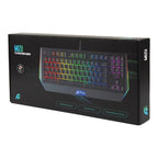 Teclado Mecânico Gamer A+ Plus Tech Mizu Rainbow Switch Red