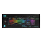 Teclado Mecânico Gamer A+ Plus Tech Khan Rainbow Switch Red