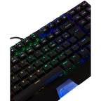 Teclado Mecânico Gamer A+ Plus Tech Mizu Rainbow Switch Red