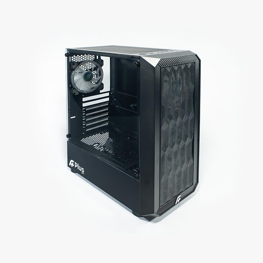 Gabinete Gamer Vidro ATX 4 Fans RGB APlus Tech Zohar Premium