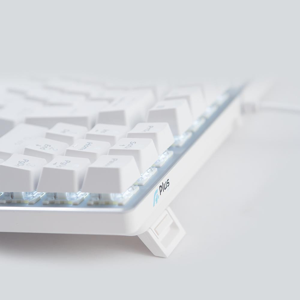 Teclado Gamer  Mecânico Switch Blue Outemu APlus Tech Barak LED White - AP-KB-3884W