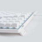 Teclado Gamer  Mecânico Switch Blue Outemu APlus Tech Barak LED White - AP-KB-3884W